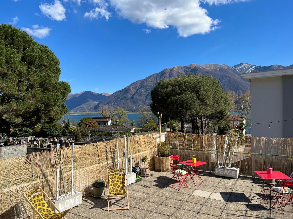 Appartamento Con Terrazza A Due Minuti Dal Lago Minusio المظهر الخارجي الصورة