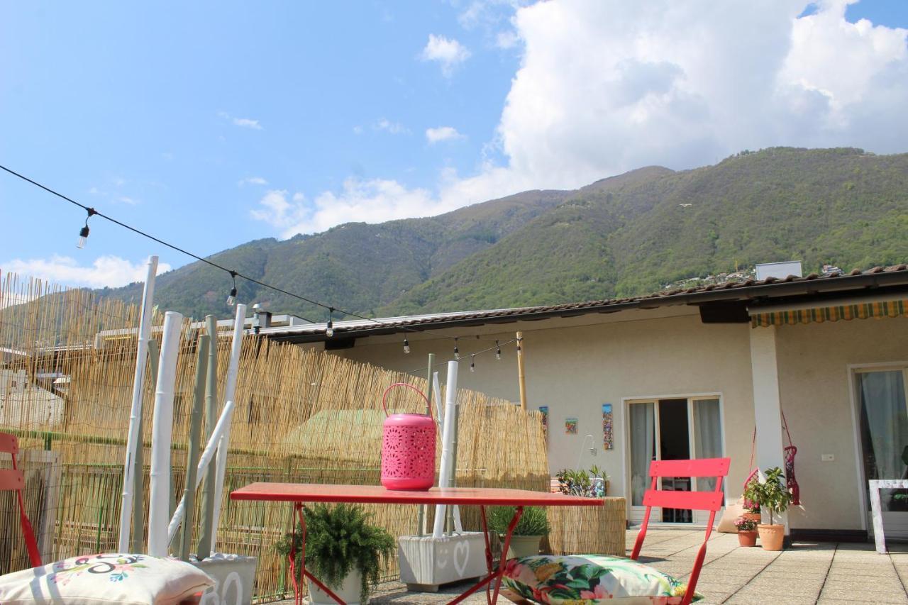 Appartamento Con Terrazza A Due Minuti Dal Lago Minusio المظهر الخارجي الصورة